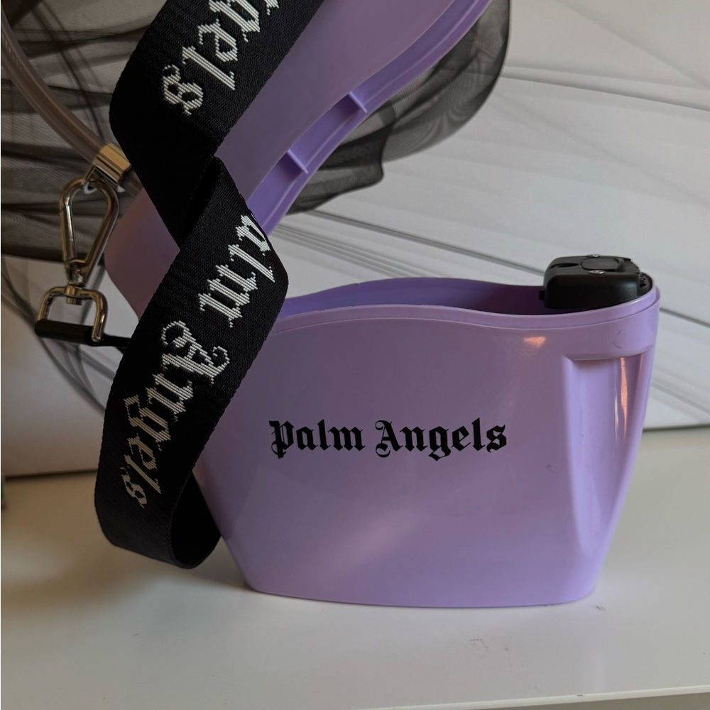 Palm Angels Purple Crossbody Bag